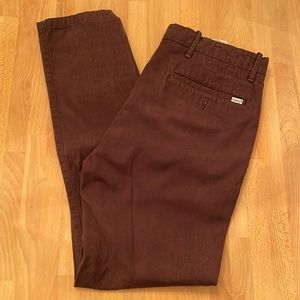 Levi’s Mens Maroon Pant 34/32